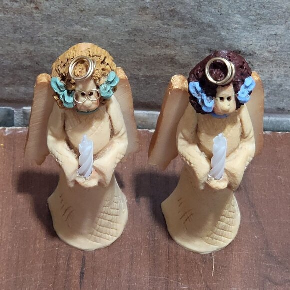 Designs by Diana Angel with Candle Set of 2 - Picture 3 of 9